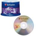 Verbatim 95037 AZO DVD+R 16X 4.7GB with Branded Surface 50pk Spindle